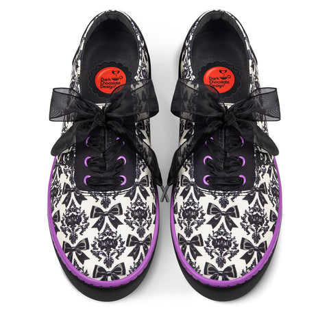 Chocolaticas® Bowtique Noir Casual Sneaker