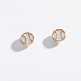 Baseball Stud Earrings