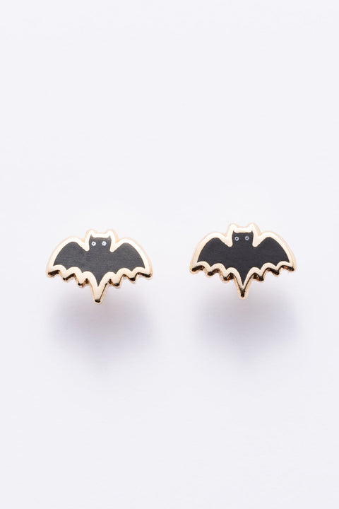 Bat Stud Earrings