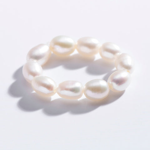Beaded Freshwater Pearl Ring