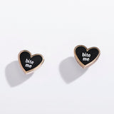 Bite Me Stud Earrings