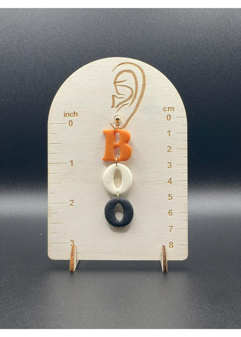 Salem BOO Dangle Earrings