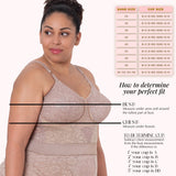 Lacette Longline Wireless Expandable Cup Bra | Style 2202