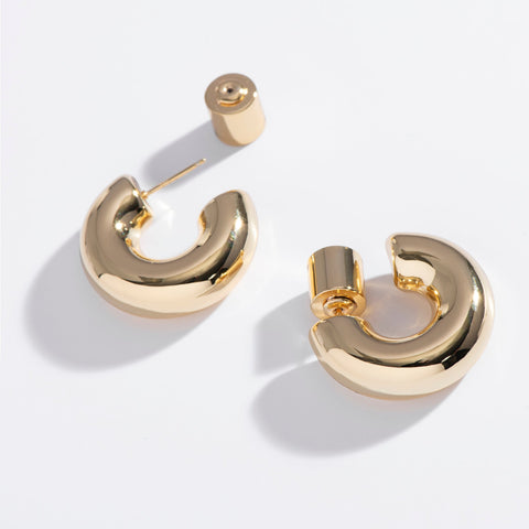 Bubble Hoop Earrings