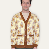 Unisex Bumblebee Cardigan 100% Cotton