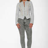 Grey Military Jacket