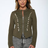 Olive Military Jacket