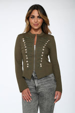 Olive Military Jacket