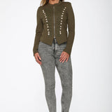 Olive Military Jacket