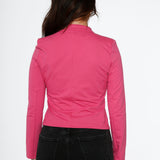 Hot Pink Military Jacket