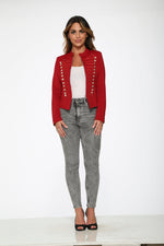 Red Military Jacket