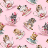 Teacup Cats Vintage Dress