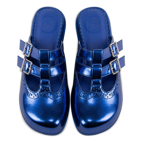 Chocolaticas® Chrome Crush Blue Women's Clog