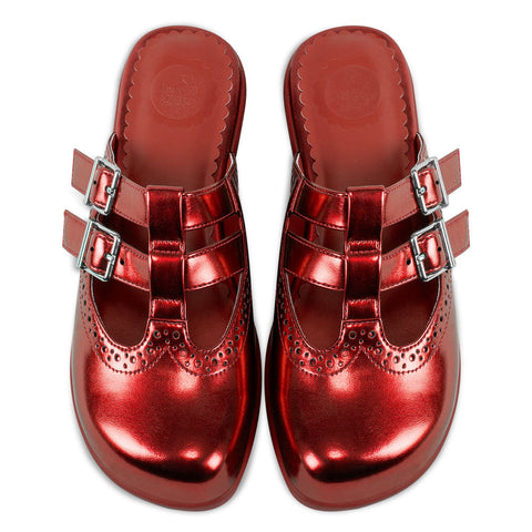 Chocolaticas® Chrome Crush Crimson Women's Clog