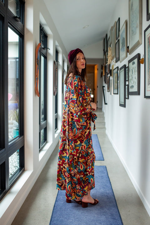 Capri Caftan in Paradiso Dorato