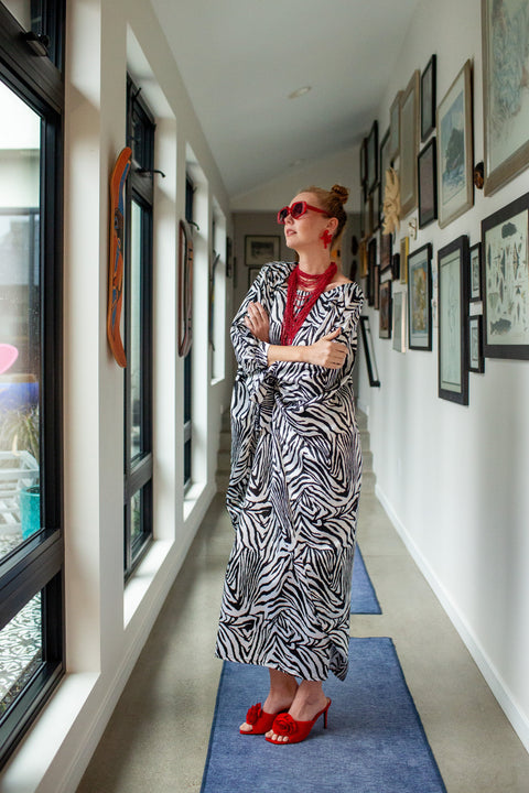 Capri Caftan in Savannah Mirage