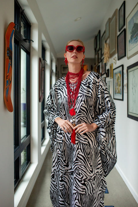 Capri Caftan in Savannah Mirage