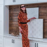 Catroux Dress in Heatwave