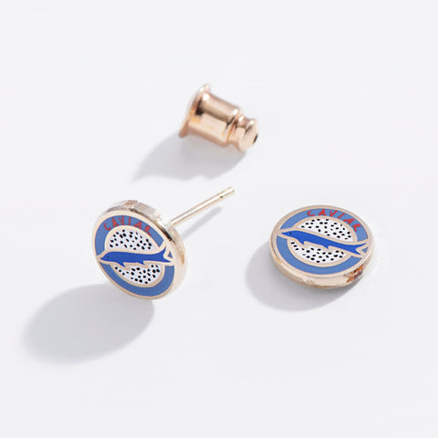 Caviar Stud Earrings