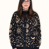 Unisex Celestial Cardigan 100% Cotton