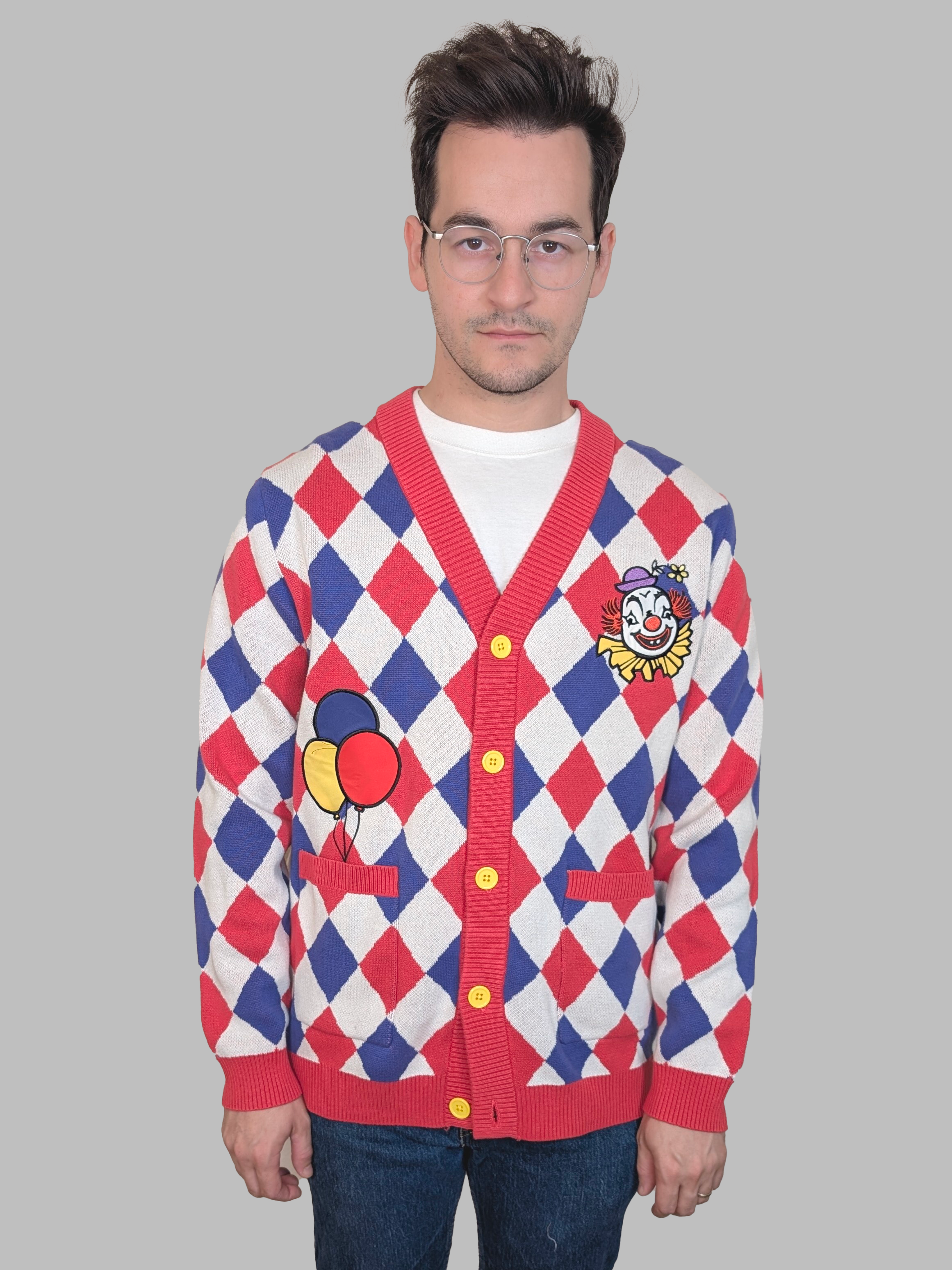 Unisex Certified Clown Cardigan 100% Cotton – ModCloth