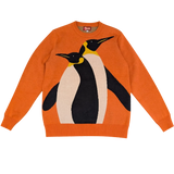 Unisex 100% Cotton Knit Sweater - Classic Penguin