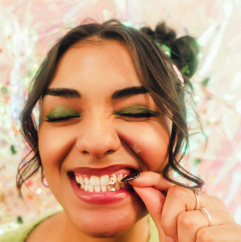 Peppermint Candy Stud Earrings