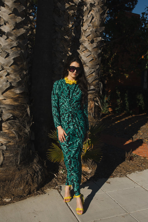 Nathaly Twist Dress in Congo