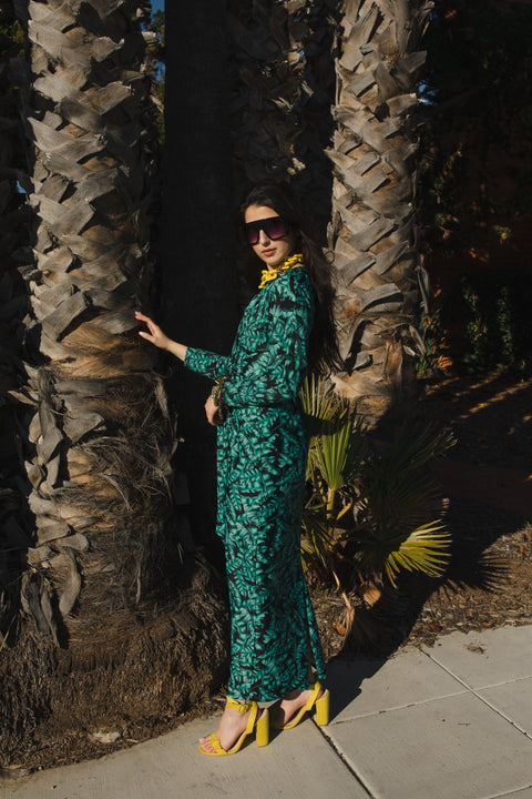 Nathaly Twist Dress in Congo