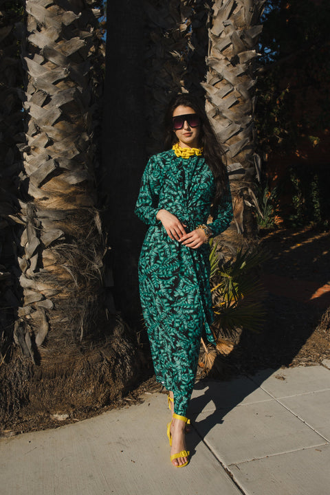 Nathaly Twist Dress in Congo