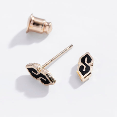 Cool S Stud Earrings