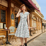 Greta Surplice Dress Animal Town