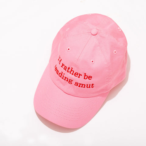 I'd Rather Be Reading Smut Baseball Hat