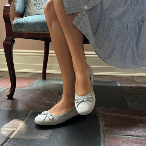 Jamie Leather Ballerina Flat