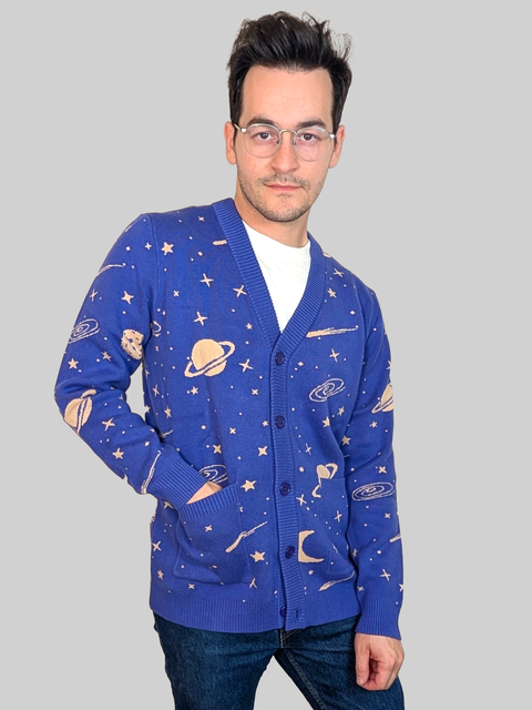 Unisex Cosmic Cardigan