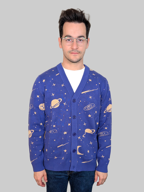 Unisex Cosmic Cardigan