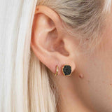 Margot Huggie Hoop Earrings Sterling Silver