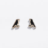 Crow Stud Earrings