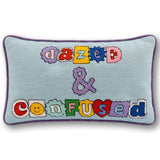 Needlepoint Pillow - Dazed & Confused