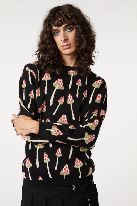 Shroom Cap Knit Sweater