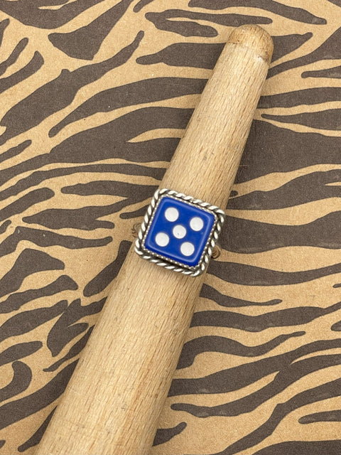 Zoro - Blue Dice #5 Ring