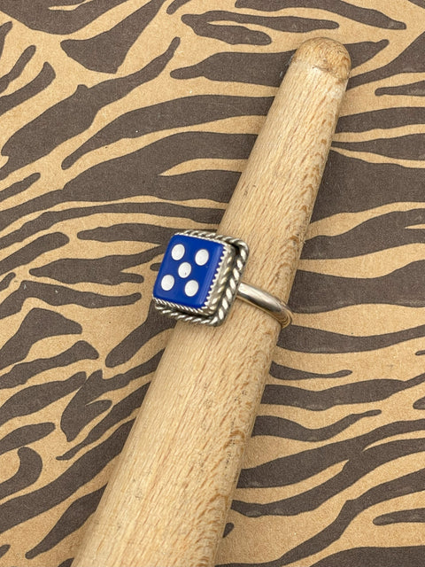 Zoro - Blue Dice #5 Ring