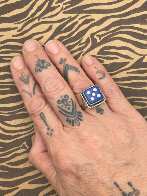 Zoro - Blue Dice #5 Ring