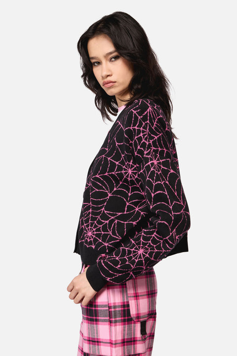 Rococo Life Spider Web Cardigan