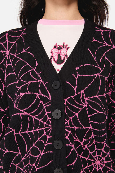 Rococo Life Spider Web Cardigan
