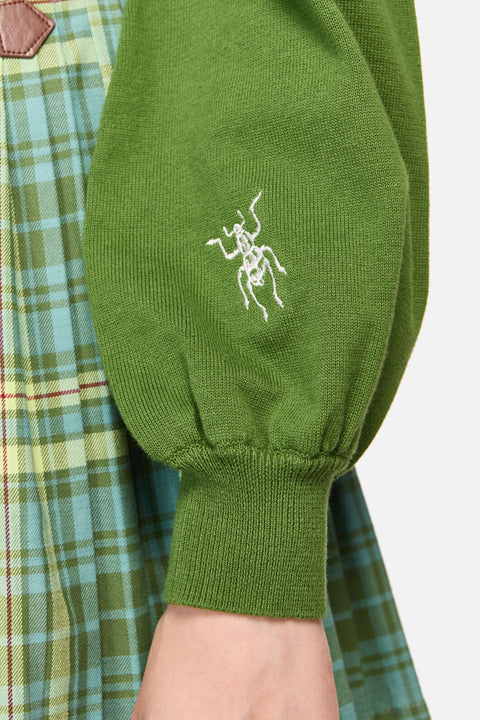 Insect Lover Lace Trim Cardigan