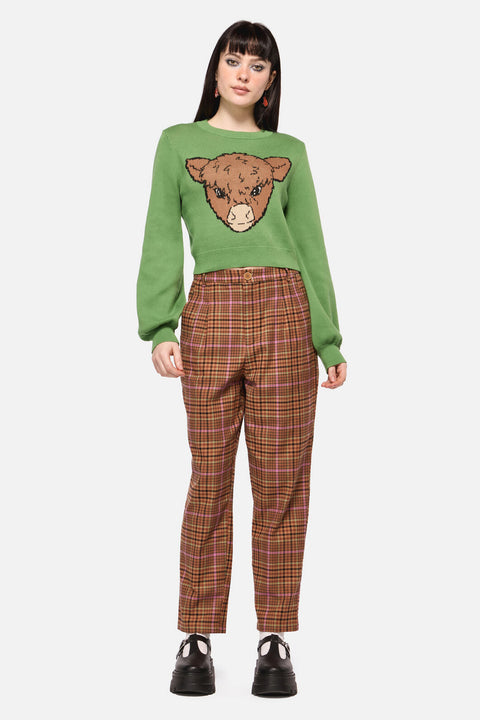 Grazing Cow Knit Jumper