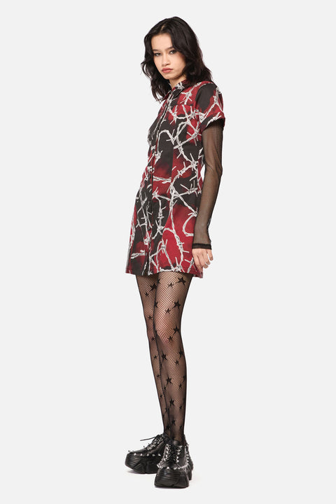 Sharp Hearted Mini Dress