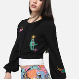 Galactic Print Cardigan