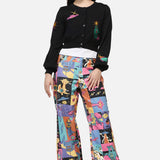 Galactic Print Cardigan